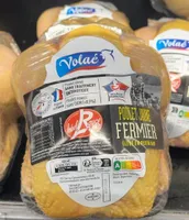 Poulet jaune fermier