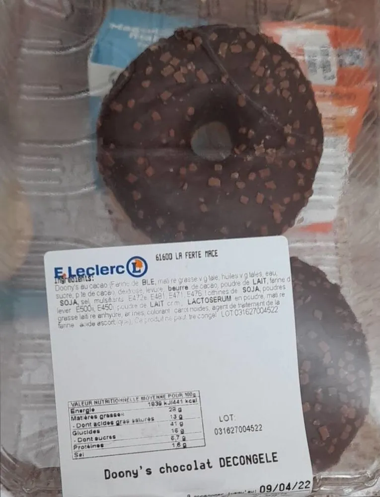 Doony's chocolat