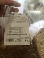 Pain de campagne long tranche