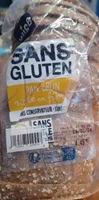 Pain brun sans gluten