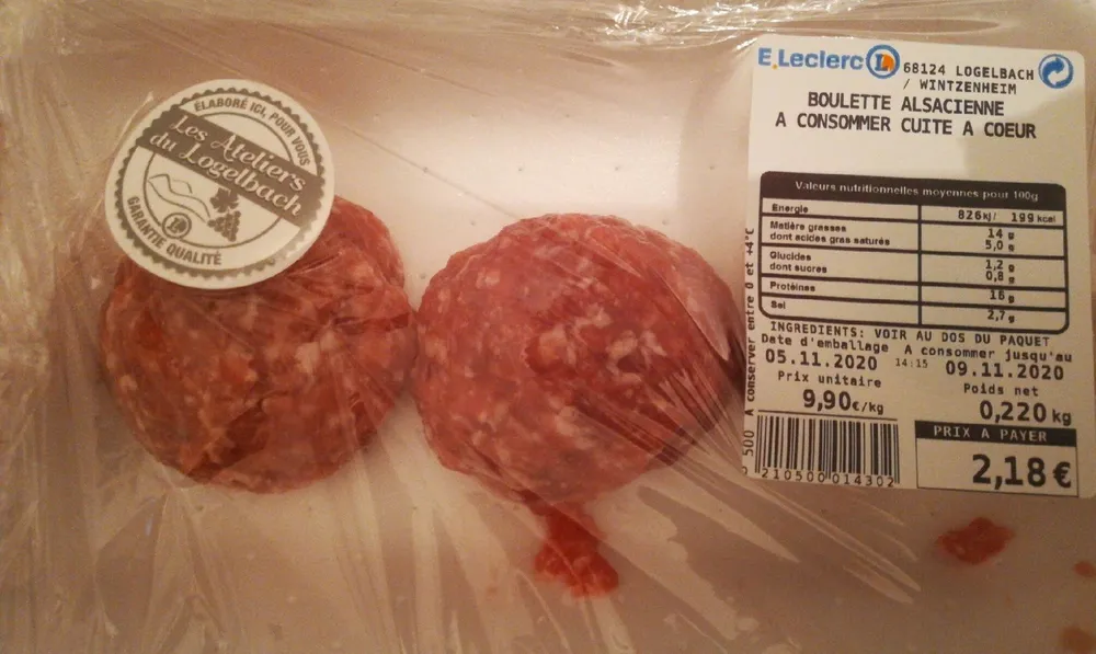Boulette alsacienne
