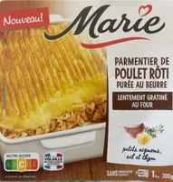 Parmentier de poulet rôti