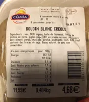 Boudin blanc creole