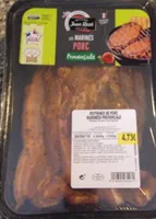 Poitrines de porc marinees provencale