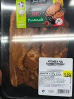 Poitrine de porc marinees provencale