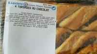 4 torsades au chocolat