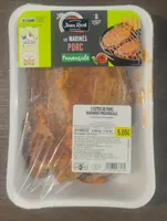 Côtes de porc marinées provençale