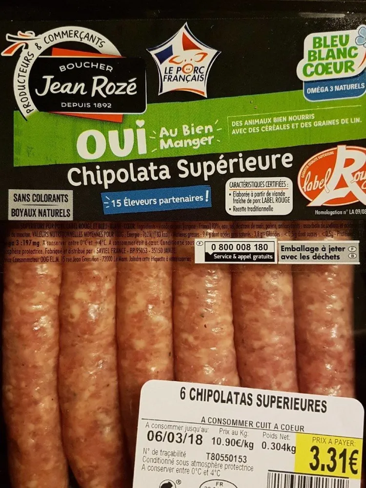 Chipolata superieur