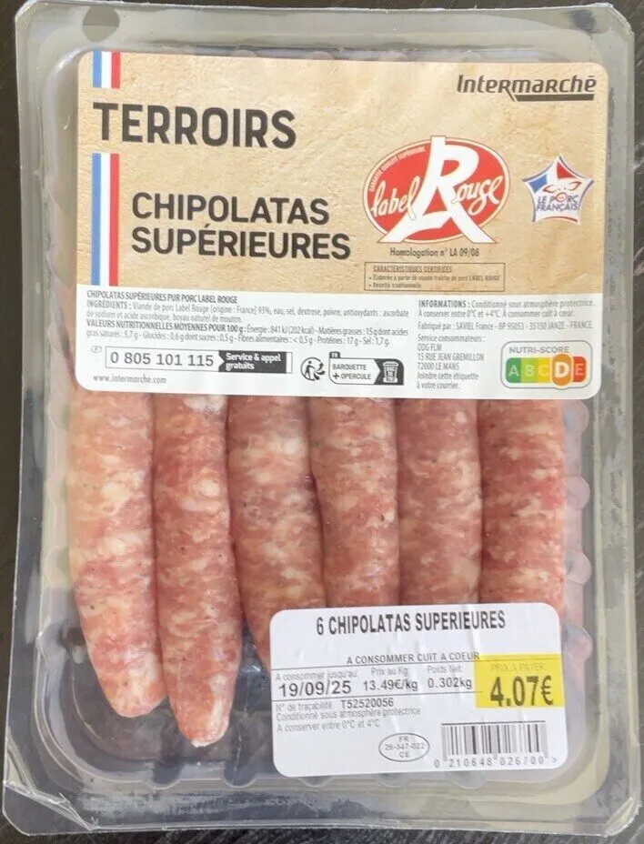 Chipolatas supérieure