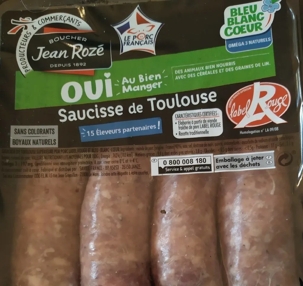 Saucisse de Toulouse