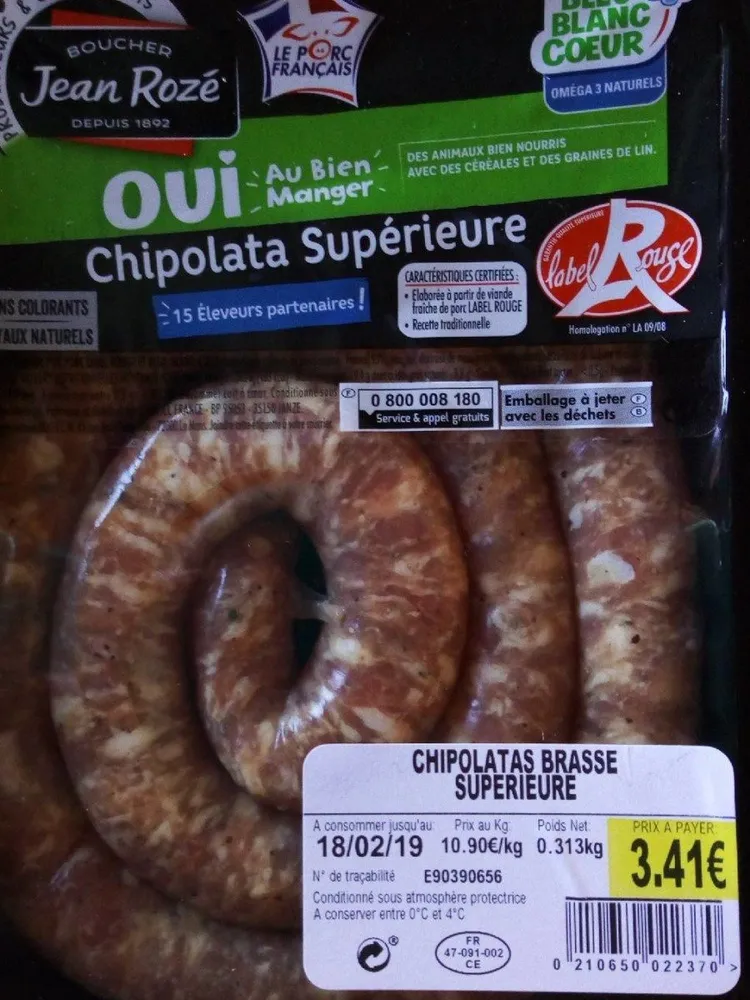 Chipolatas supérieur
