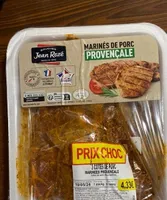 Marinés de porc provençale