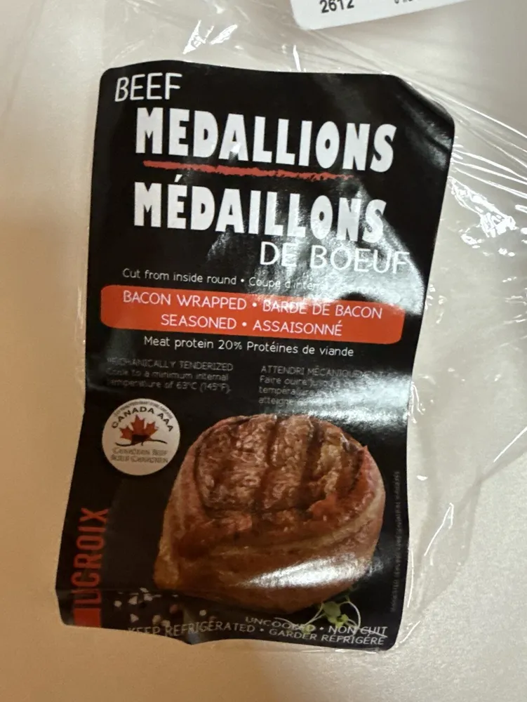 Seasoned Beef Medallions