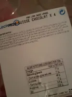 Pain suisse chocolat