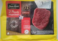 2 Pavés marinés 2poivres extra tendre