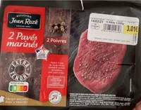 Pavés marinés aux 2 poivres
