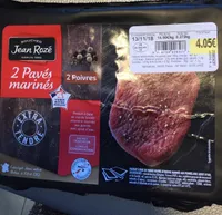 Pavés marinés aux 2 poivres