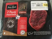 2 Pavés marinés 2 Poivres