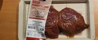 2 pavés de boeuf aux poivres