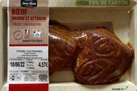 Bœuf mariné et attendri