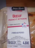 Bœuf mariné et attendri