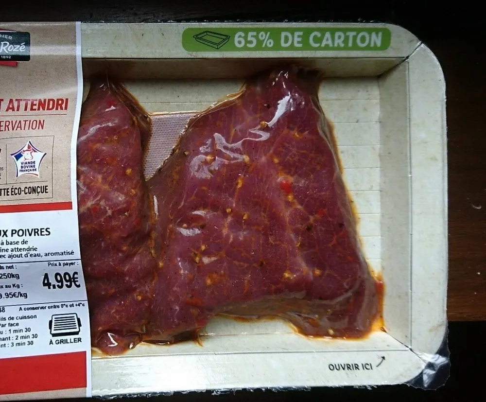 Bœuf mariné et attendri