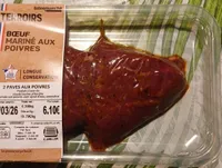 Bœuf mariné aux poivres