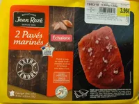 2 pavés marinés échalote