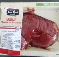 Pace de bœuf à l'échalote