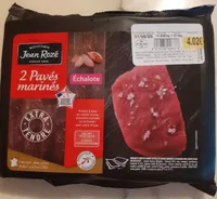 2 pavés marinés échalote