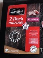 Pavés marinés échalote
