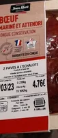2 pavés à l'échalote