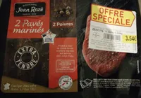 2 pavés marinés