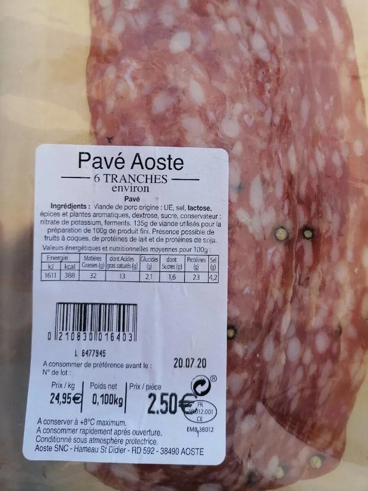 Pavé Aoste