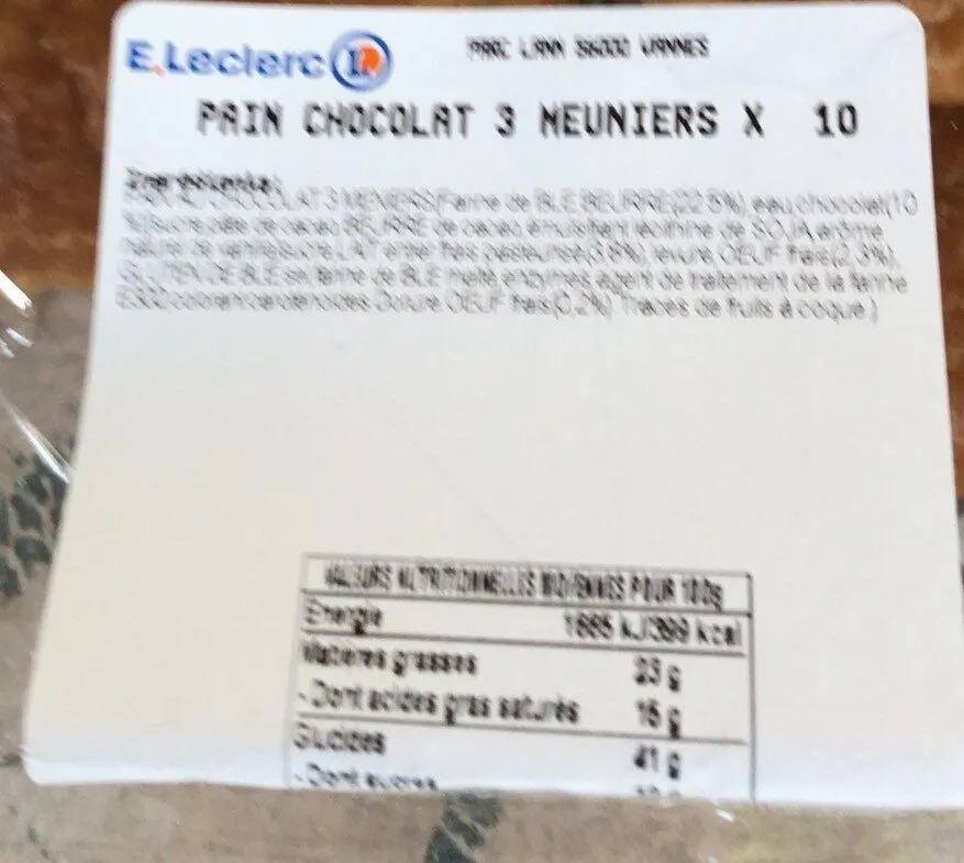 Pain chocolat 3 meunier   10