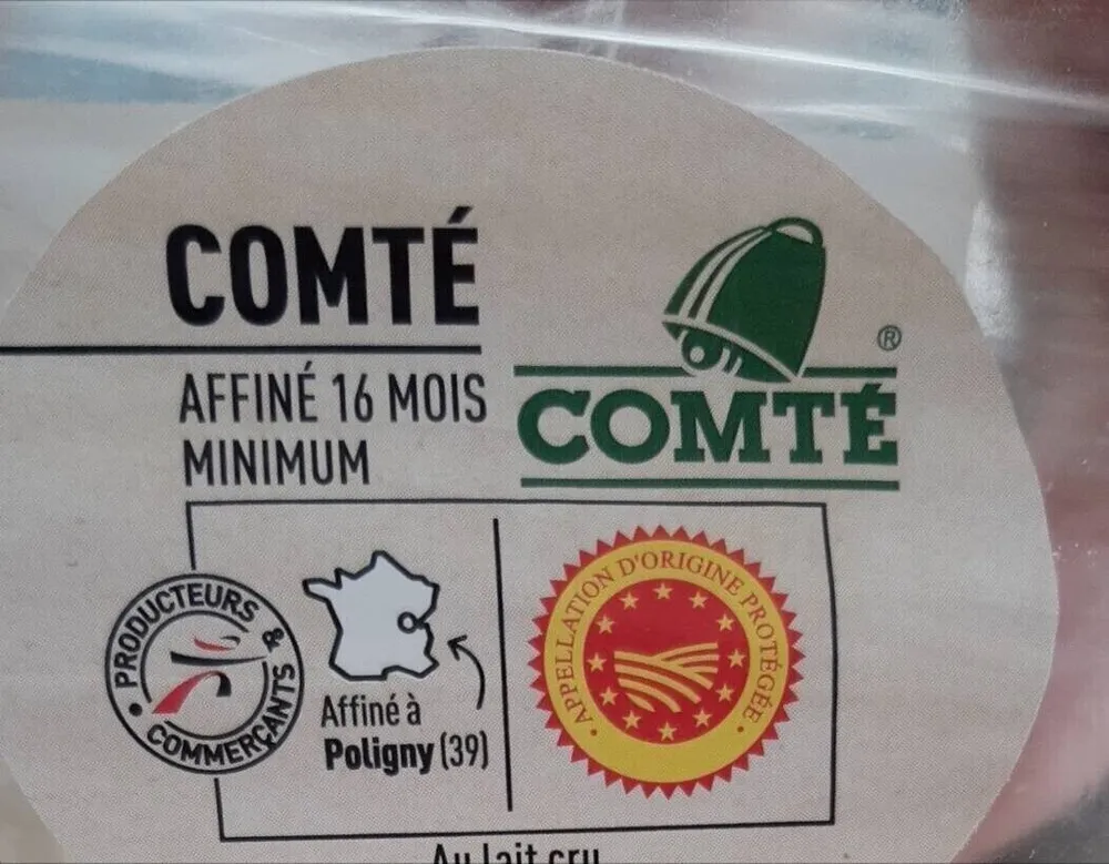 Comté auprès 16 mois