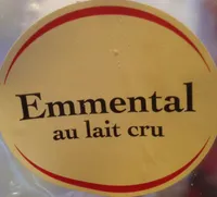 Emmental au lait cru