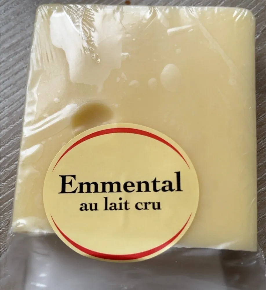 Emmental au lait cru