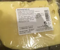 Emmental lait cru