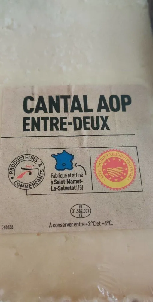 Cantal AOP entre-deux