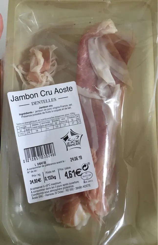 Jambon Cru Aoste