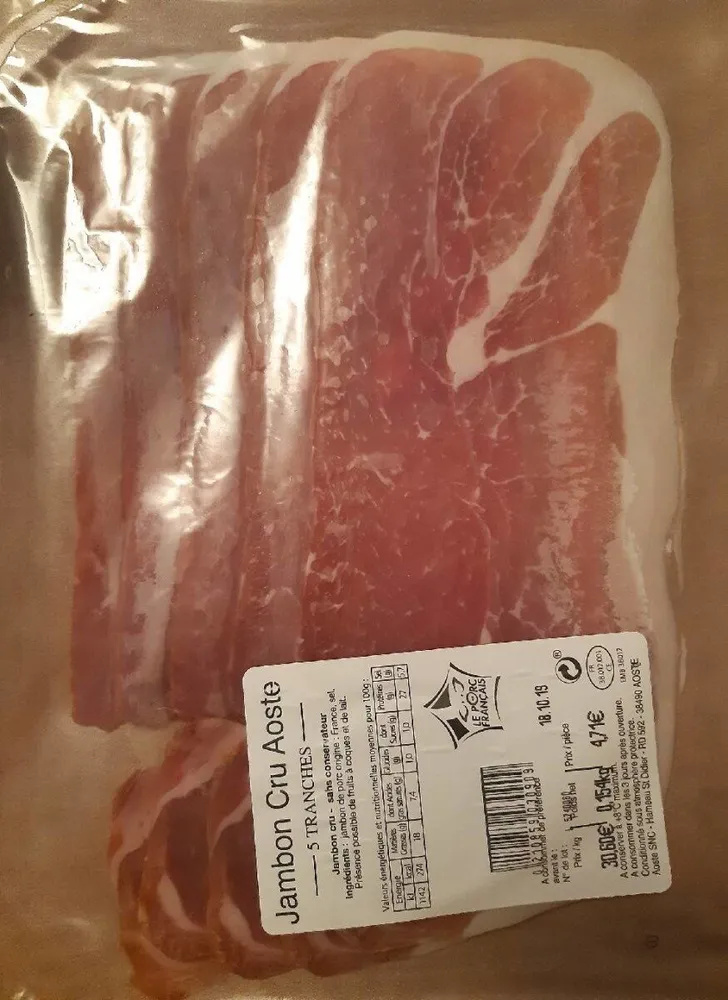 Jambon Cru Aoste