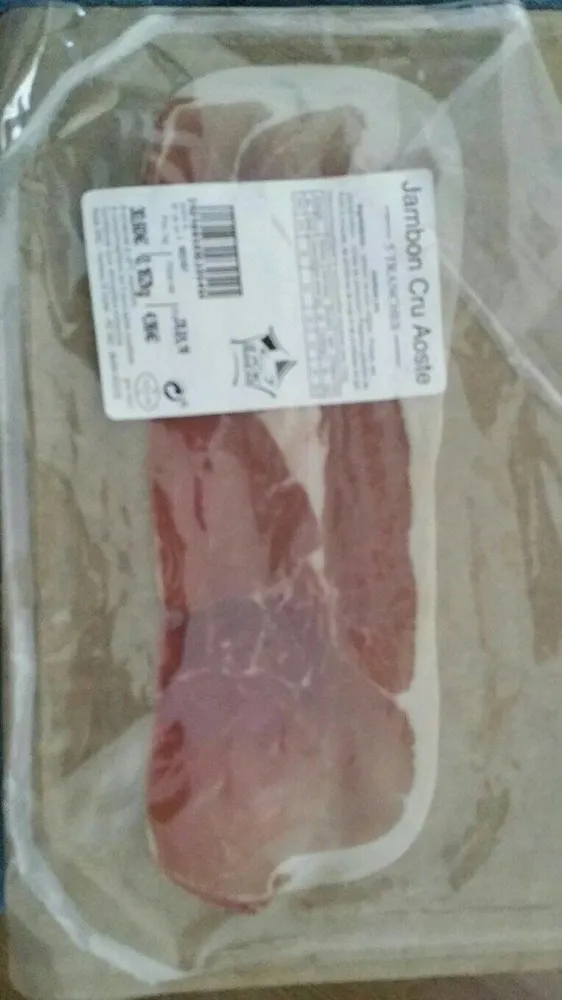 Jambon cru aoste