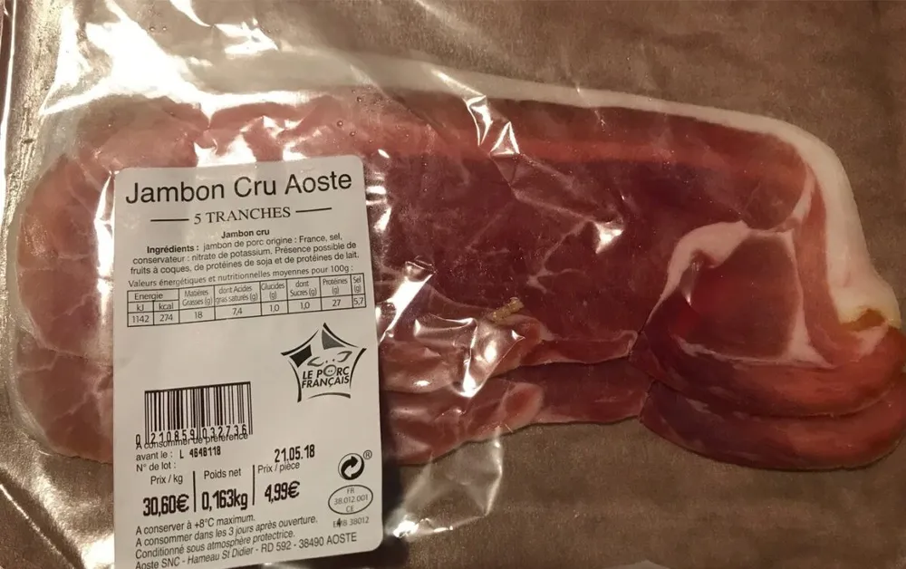Jambon Cru Aoste