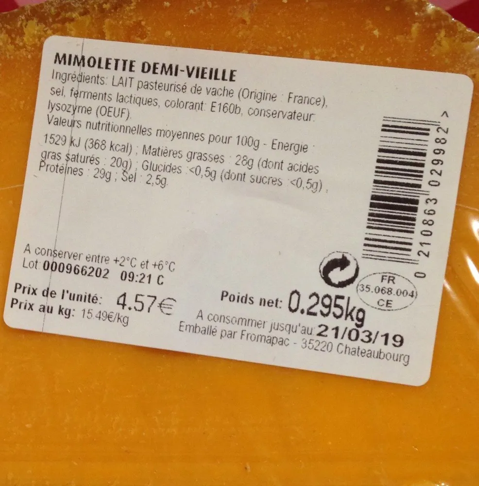 Mimolette