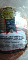 Toupie style smoked ham