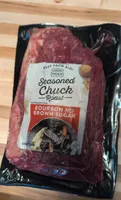 Seasoned Chuck Roast Bourbon and Brown Sugar