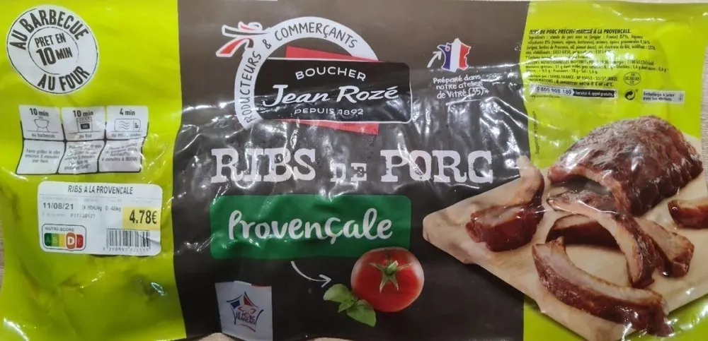 Ribs de porc provencale