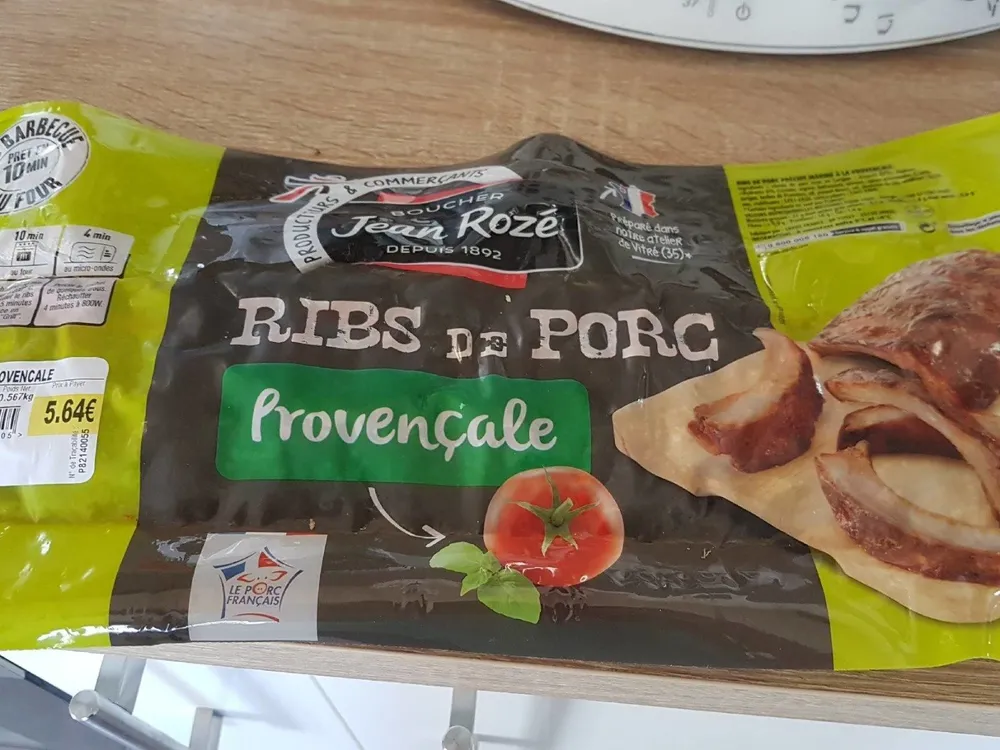 ribs de porc provençale
