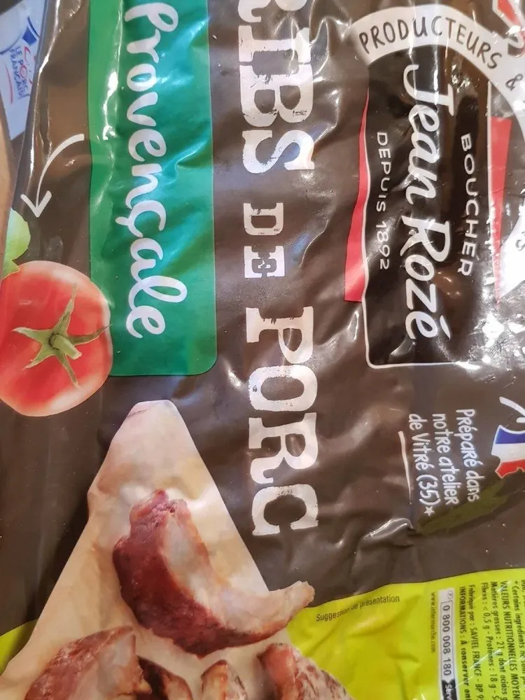 Ribs de porc provençale